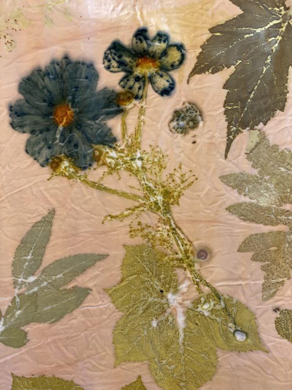 Resultat fra botanisk print workshop for begyndere